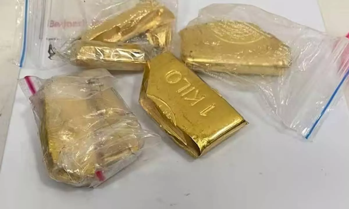Hyderabad Customs seize 4.5 kg smuggled gold