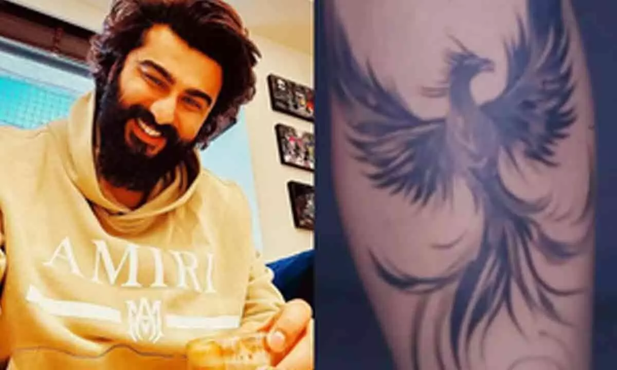 Arjun Kapoor celebrates New Year with new Phoenix tattoo