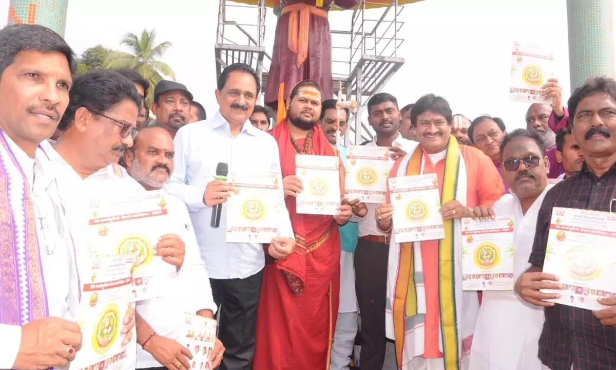 Telugu Vaibhava Shobha Yatra as eyefiest in Rajahmundry