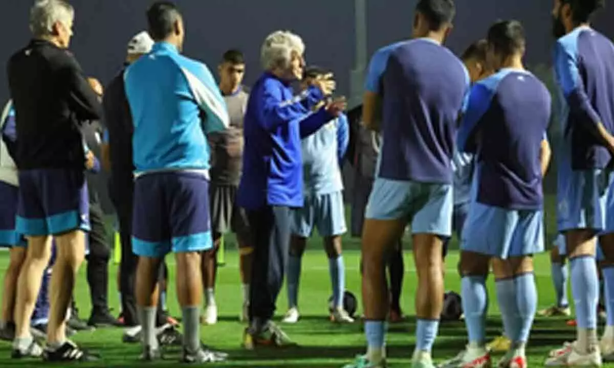 AFC Asian Cup: Renowned coach Bora Milutinovic comes calling to Indian teams training session