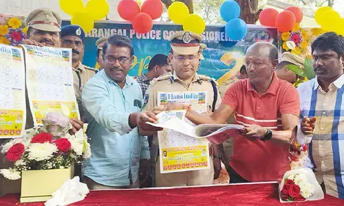 Warangal: CP releases Hans calendar