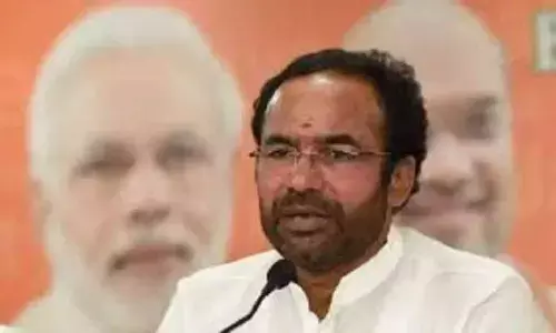 Kishan Reddy trains guns at Congress govt and BRS