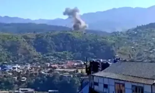 151 Myanmar soldiers, who fled to Mizoram, flown out