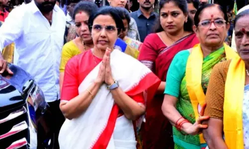 Nara Bhuvaneshwari to resume Nijam Gelavali in East Godavari district today