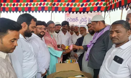 YSRCP leader Venu Reddy participates in Isthama