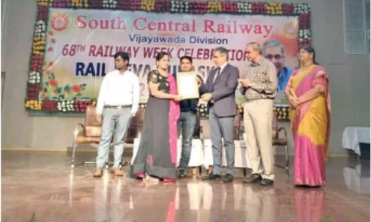 Vijayawada: 68th railway week celebrated