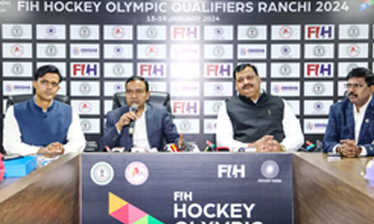 Jharkhand gear up to host FIH Hockey Olympics Qualifiers 2024