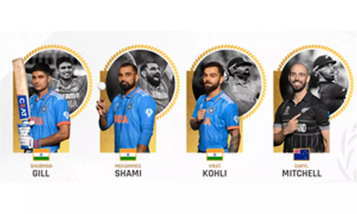 Kohli, Shami, Gill nominated for ICC Mens ODI Cricketer of the Year 2023 award