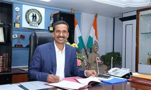 N Balaram Naik takes charge as SCCL CMD