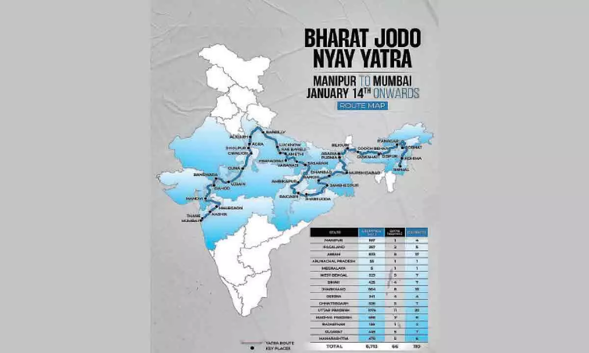 New Delhi: Congress renames Rahul Gandhi yatra as Bharat Jodo Nyay Yatra