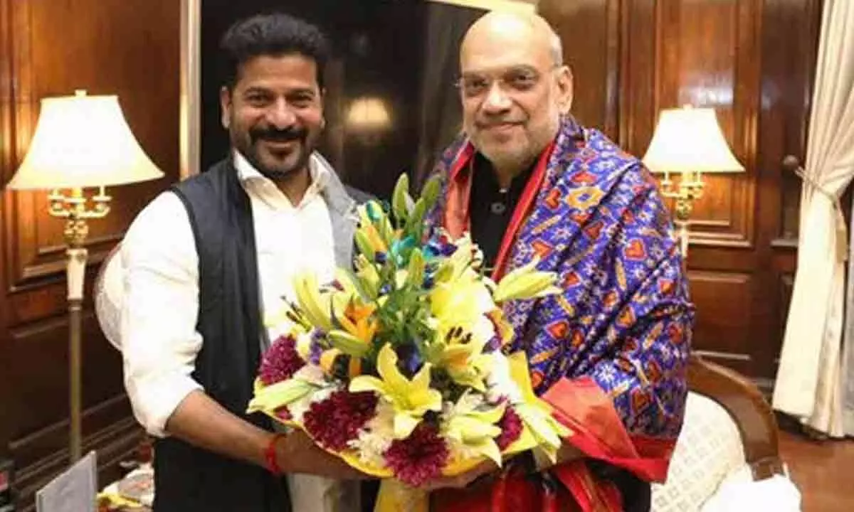 Hyderabad: CM A Revanth Reddy seeks Centre’s help in resolving pending issues