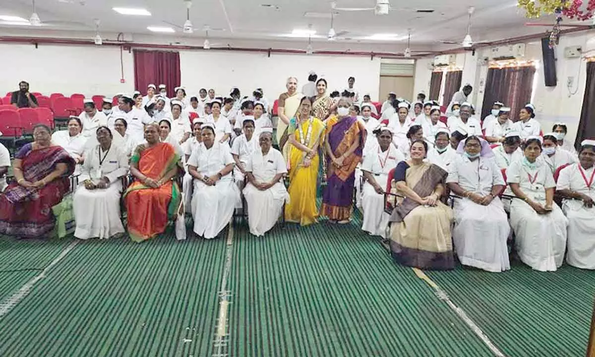 Inner Wheel Club felicitates 200 nurses