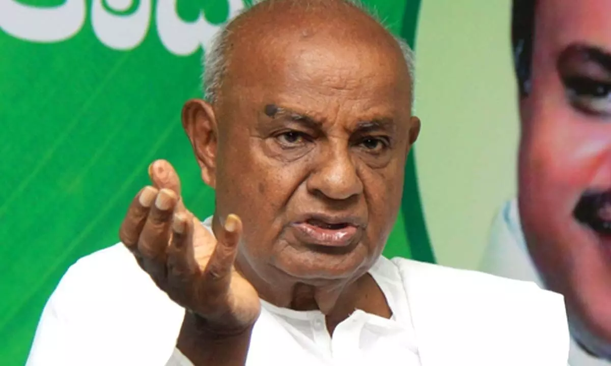 Under Modis leadership we are determined to see end of Cong era in K’taka: Deve Gowda