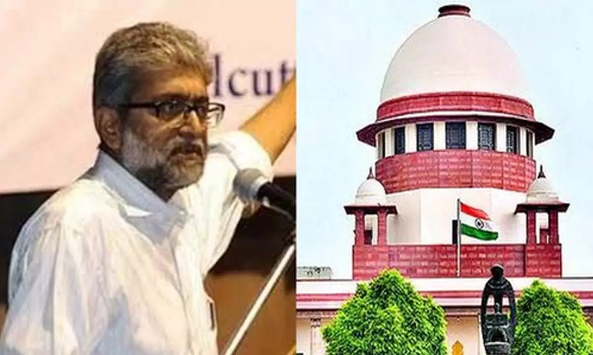 Bhima Koregaon-Elgaar Parishad case: Supreme Court extends Bombay HC stay on Gautam Navlakha bail