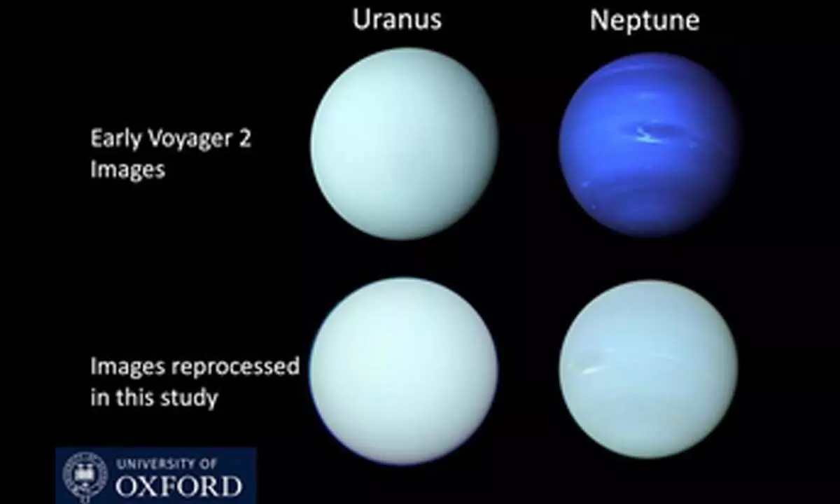 Neptune & Uranus are of similar shade of greenish blue, study confirms