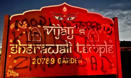 3 Hindu temples in California targeted in quick succession