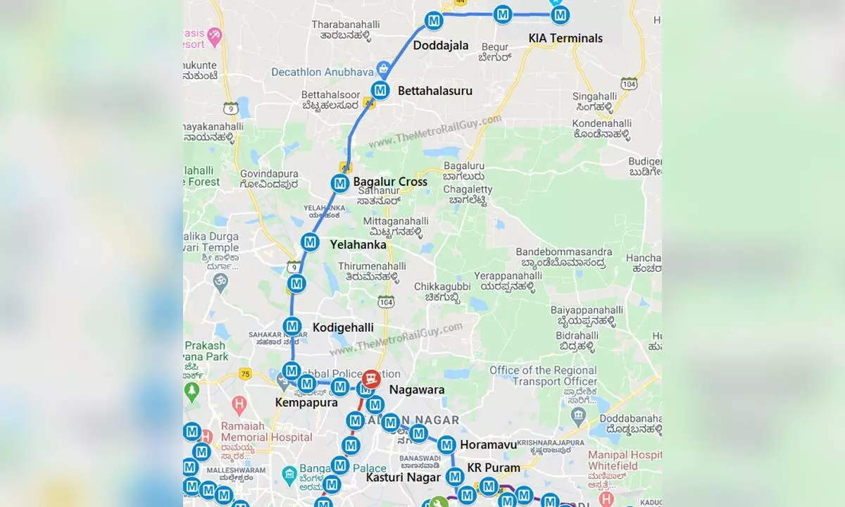 Namma Metro needs 3-4 years to run on the airport route