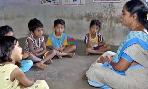 AP govt. puts ban on strikes for six months, enforces ESMA on Anganwadis