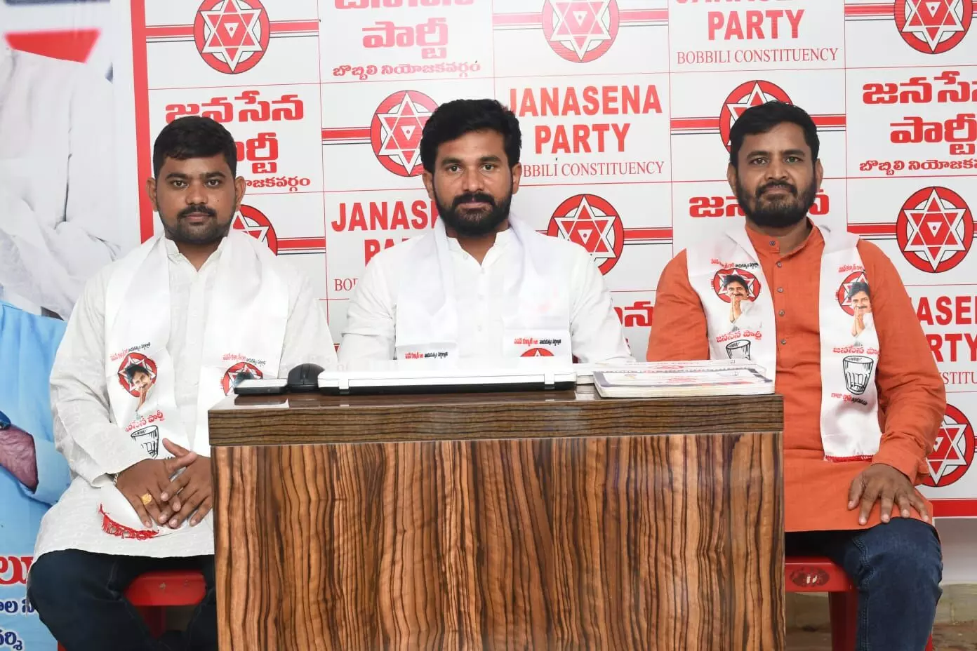 Jana Sena demands to complete works of library in Bobbili