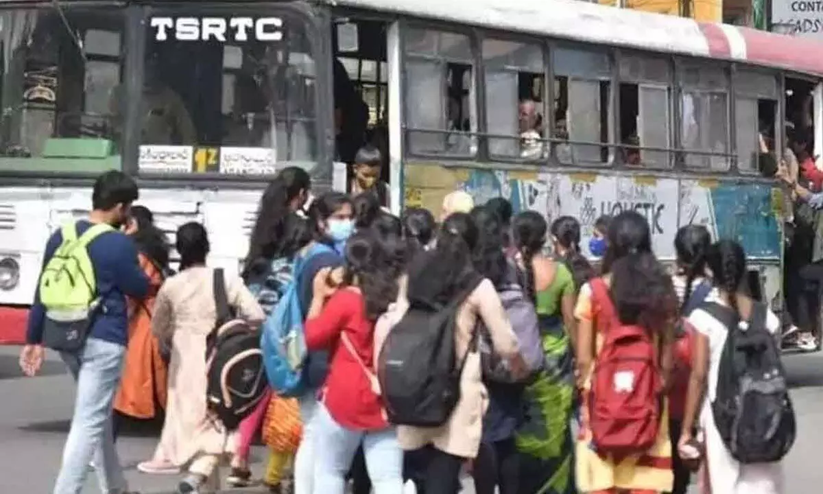 Telangana: 31% rise in women ridership since Maha Lakshmi launch