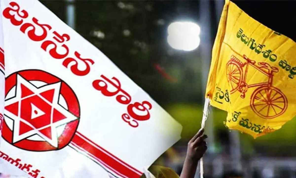 TDPJanasena seats adjustment plan ready in Godavari districts