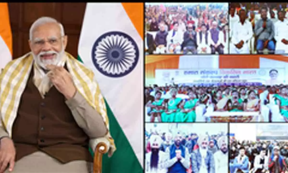 Viksit Bharat Sankalp Yatra has reached 11 cr people in last 50 days: PM Modi