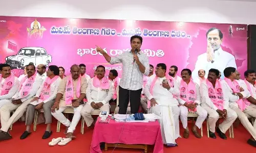 Three-way Lok Sabha elections will benefit BRS: KTR