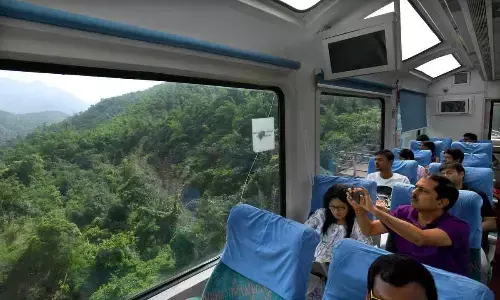 Additional Vistadome coach attached to Visakhapatnam-Kirandul train