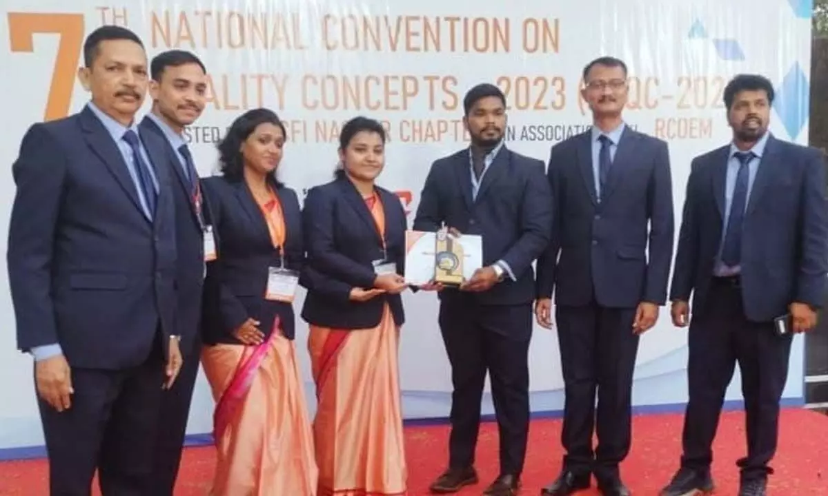 Women from Naval Dockyard participated in the 37th National Convention on Quality Concepts