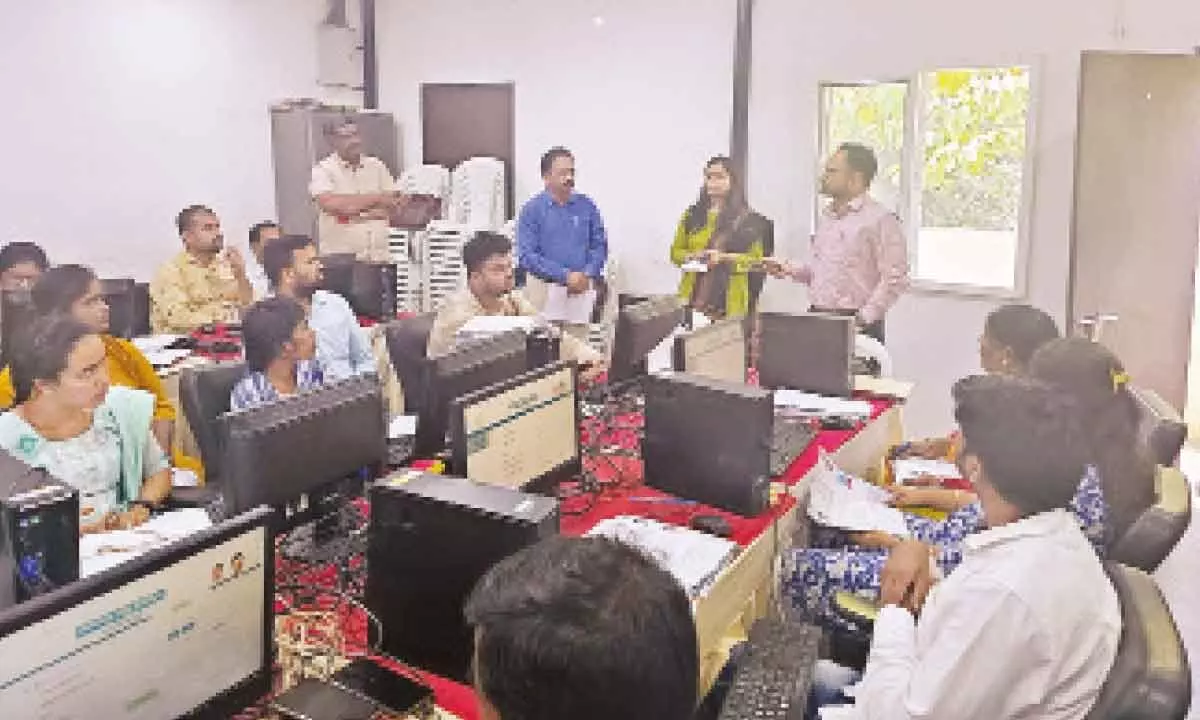Computerisation process of Praja Palana applications begins in RR