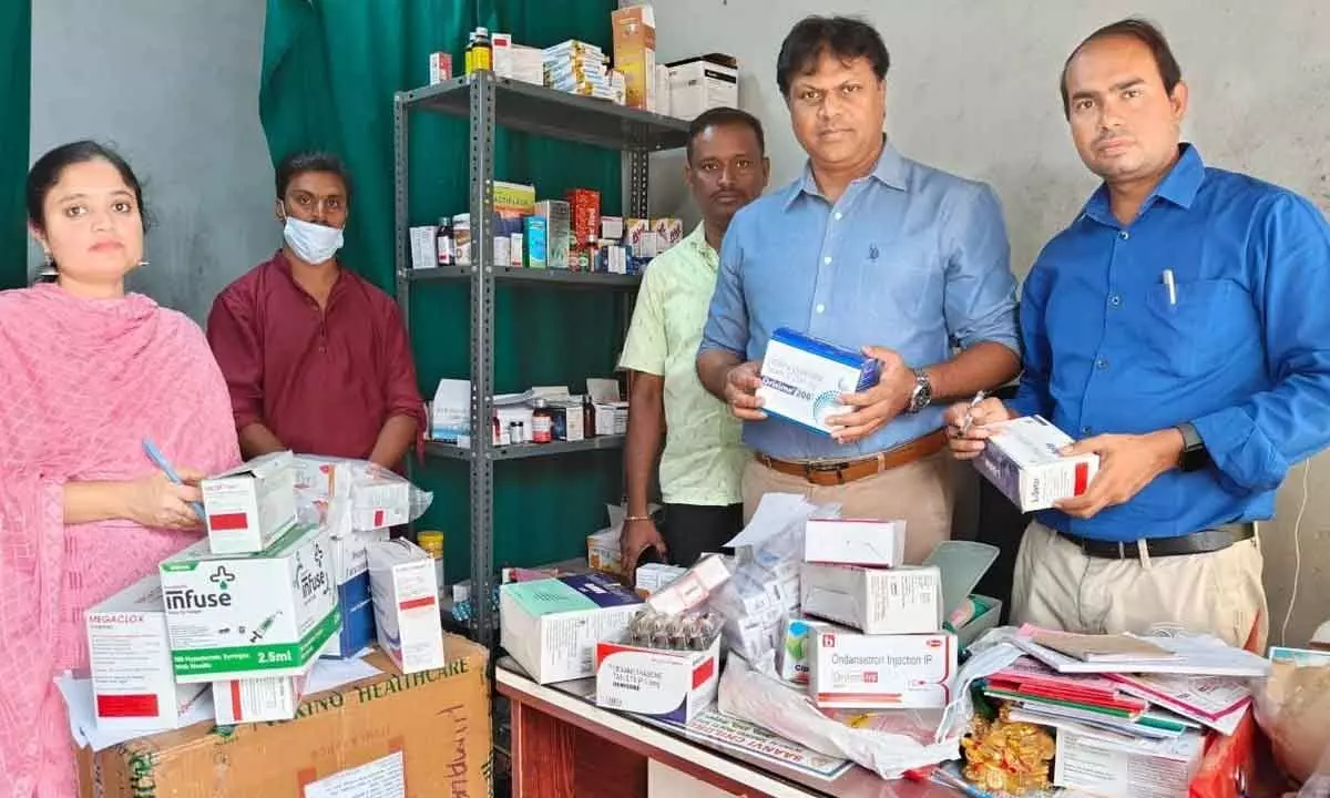 Man stocking 36 varieties of medicines worth Rs 95k held