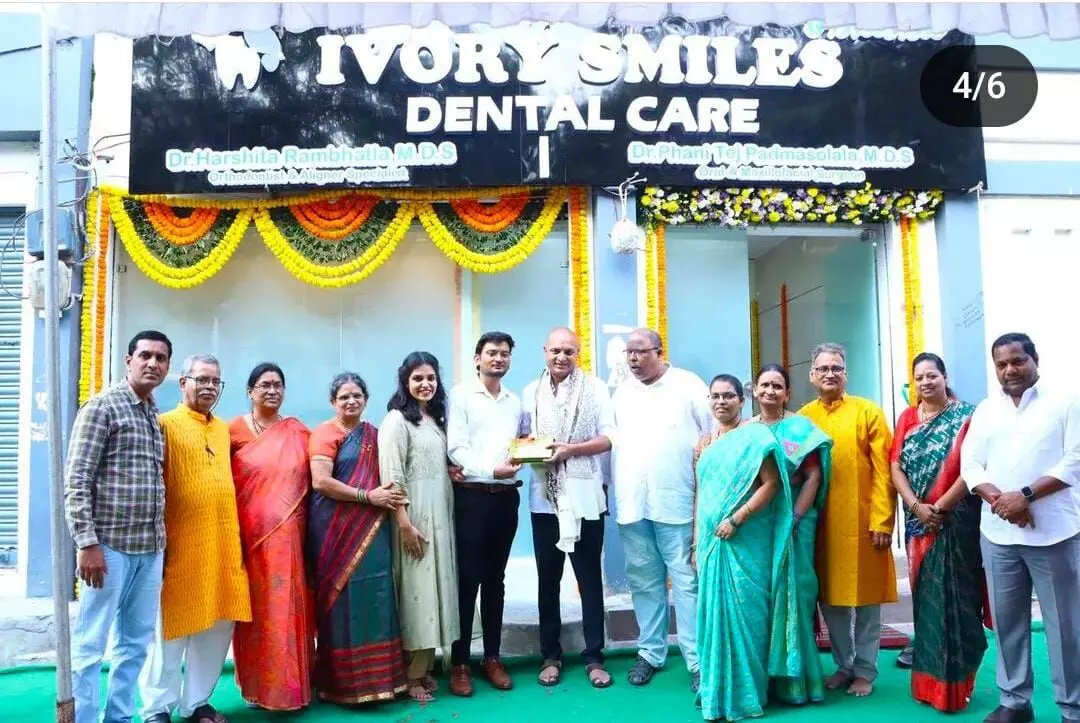 Uppal MLA Bandaru Lakshmareddy inaugurates Dental hospital