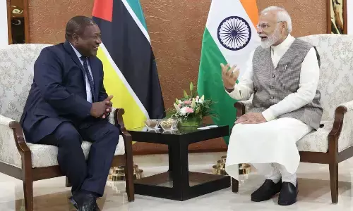 PM Modi and President of Mozambique discuss Defence and counter-terrorism