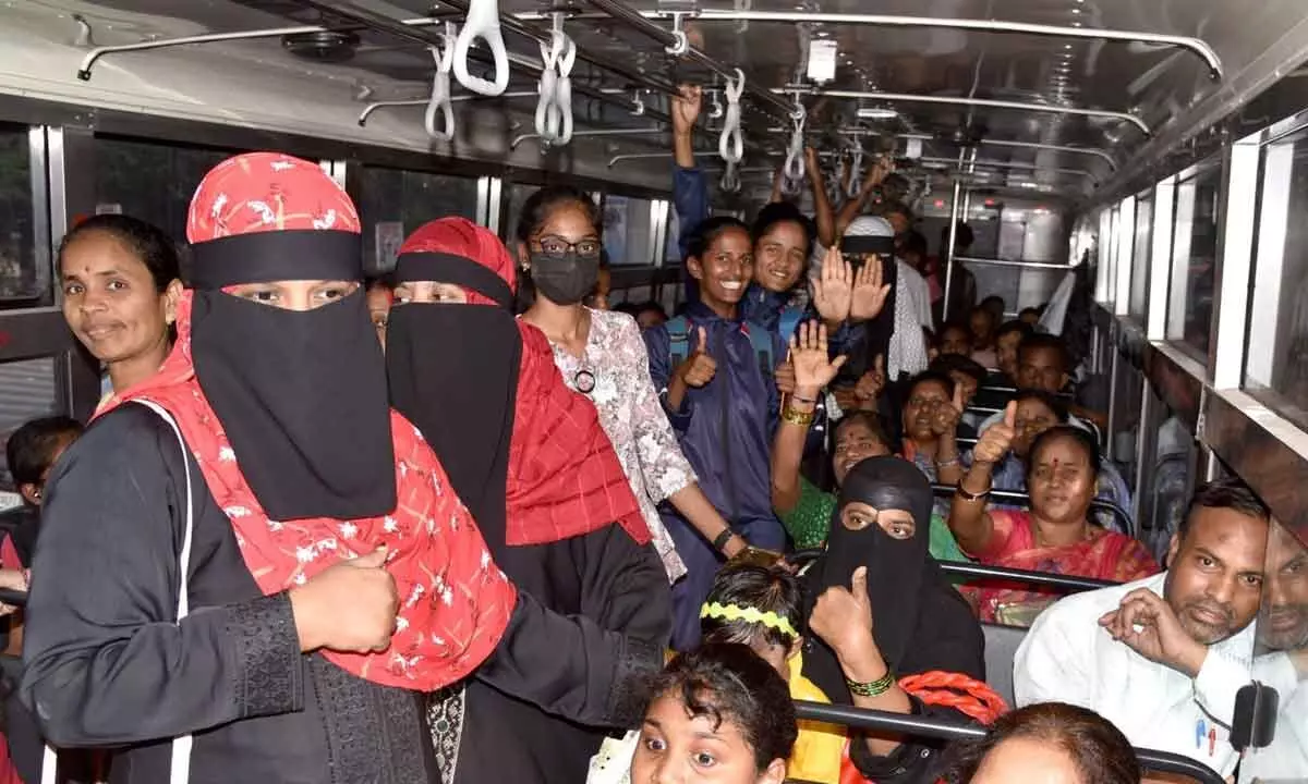 Free bus ride: What it means to Nari Shakti