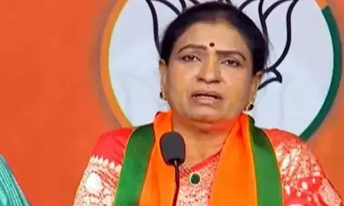 Mahabubnagar: D K Aruna demands CBI probe into Kaleshwaram Lift Irrigation Project