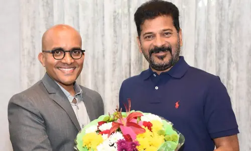 Google Voice President Chandrasekhar meets Telangana CM Revanth Reddy, discusses on investments