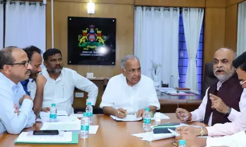 Minister NS Boseraju instructs Stringent Measures Against Unscientific Silt Removal in Lakes