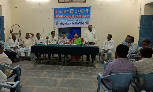 REF state president Naga Bhushanam inaugurates new calendar