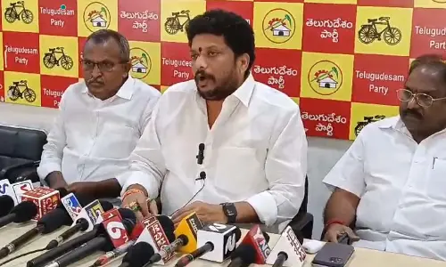 TDP Kakinada Parliament president Jyotula Naveen thanks Naidu