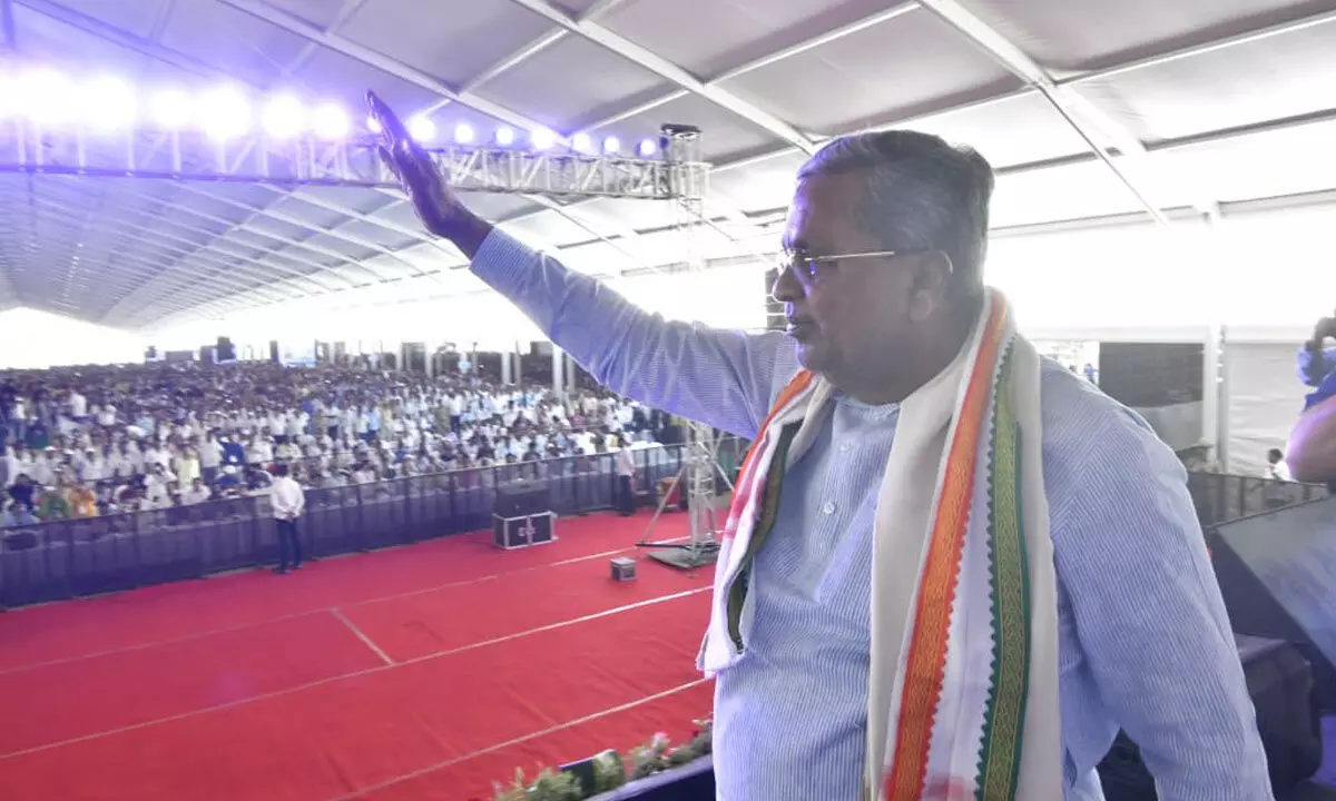 Economic and social power for the people through guarantees: CM Siddaramaiah