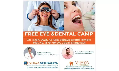 Free Eye and Dental Camp at Kala Birava Temple in Uppal Bhagavath, Benefits 250 Patients