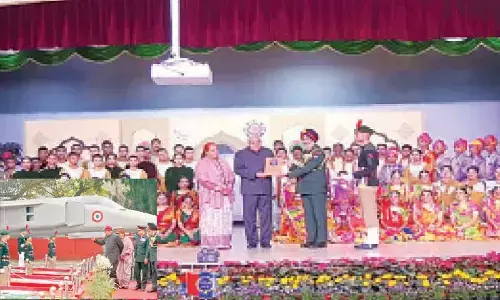 AP & TS NCC cadets impress VP with RDC 2024 perfomances