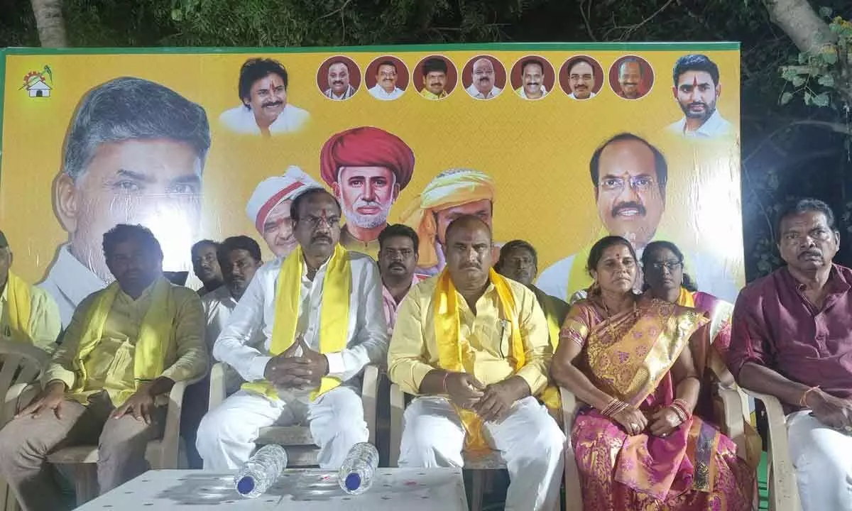 TDP is the only party that supports BCs, says Eluru assembly incharge Chanti