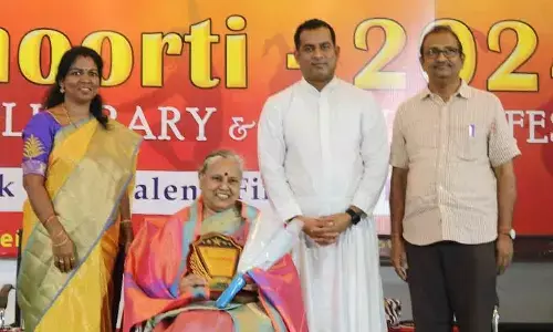 Vijayawada: Sankranti Sambaralu held at Andhra Loyola College