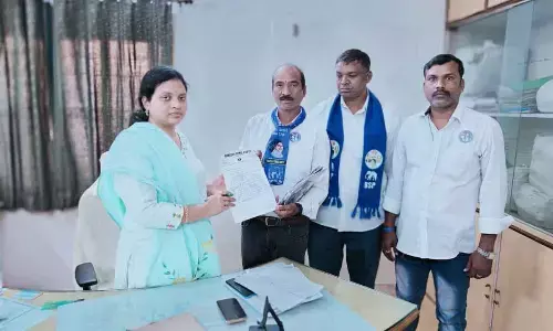 BSP Khairatabad demands to protect government lands