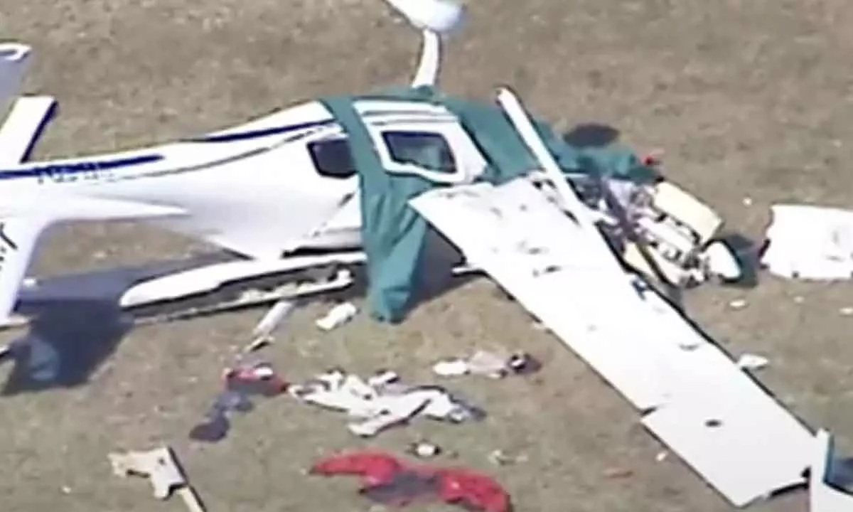 Two killed in light plane crash in Australia