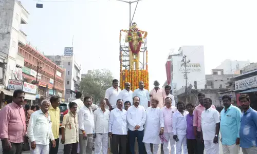 Tollywood Film actor Shobhan Babus 88th birth anniversary celebrations held in Kurnool
