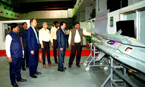 Indigenously-developed Astra missile flagged off at BDL Hyderabad
