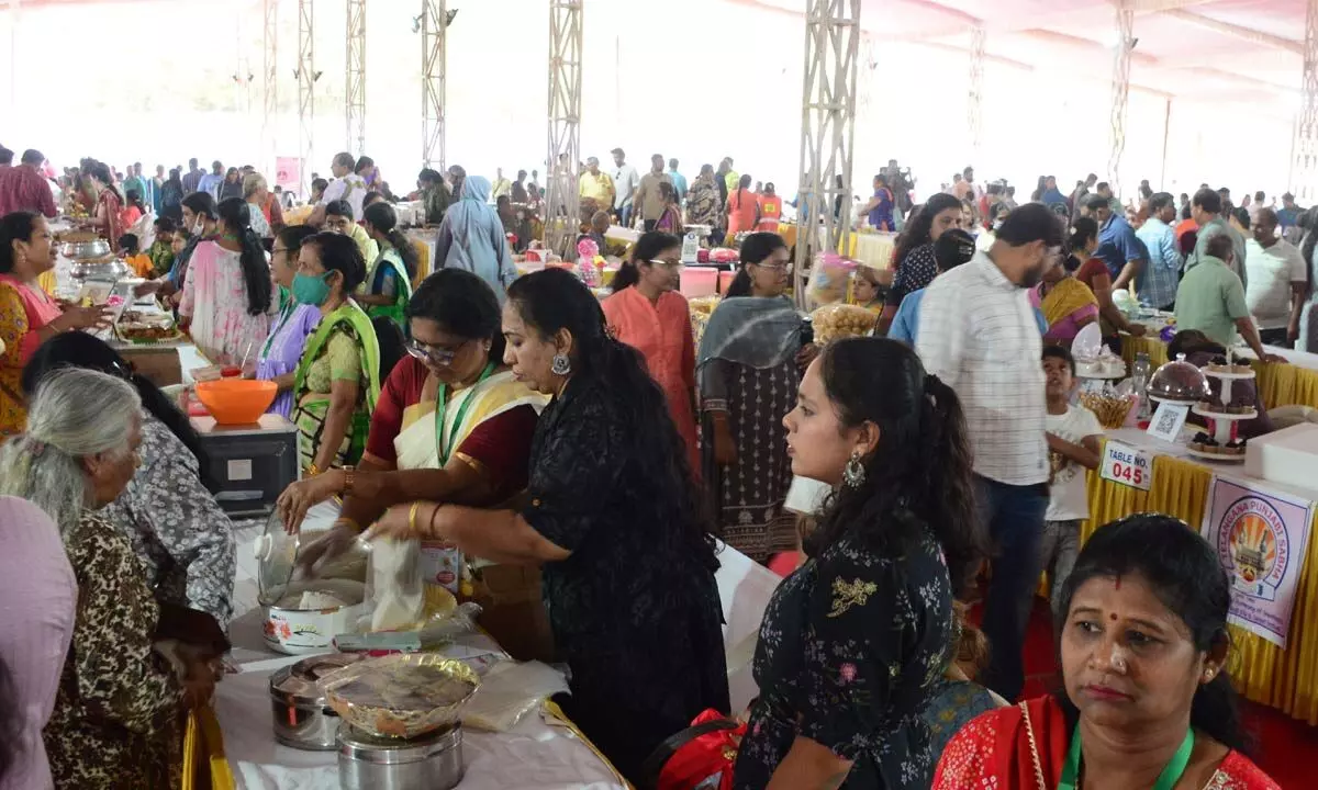 Hyderabad: International Sweet Festival features a diverse array of sweets