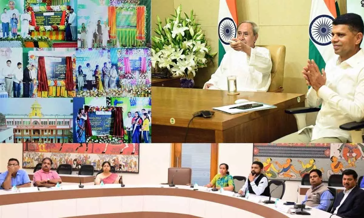 CM Naveen Patnaik inaugurates 327 transformed schools